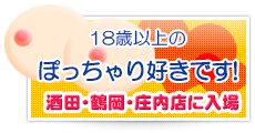 18歳以上 酒田・鶴岡・庄内入場